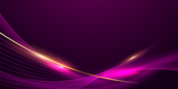fondo abstracto púrpura con elementos de lujo ilustración vectorial