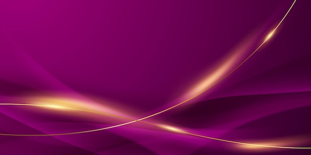 fondo abstracto púrpura con elementos de lujo ilustración vectorial