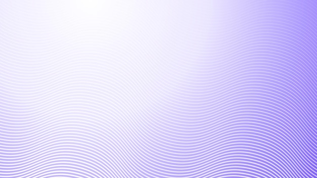 Fondo abstracto púrpura con imagen vectorial de gradiente de línea curva para telón de fondo o presentación