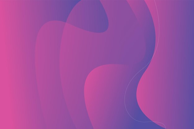 un fondo abstracto púrpura con una línea blanca dibujada en rosa