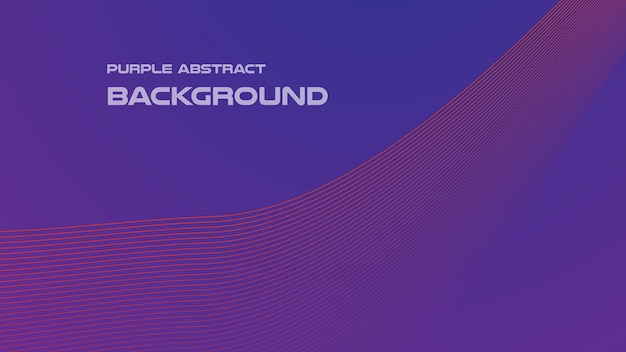 Fondo abstracto púrpura con línea curva para el fondo o la presentación