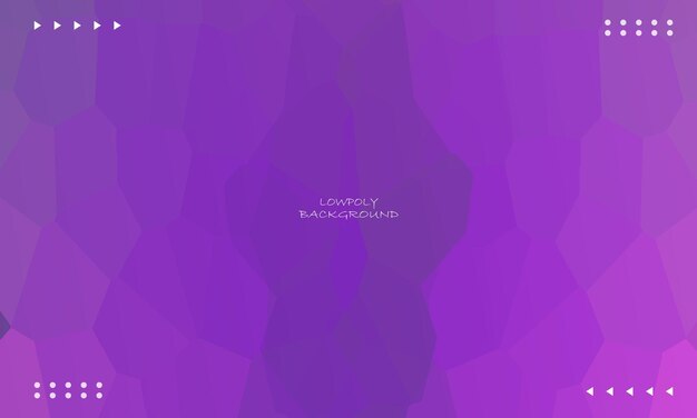 Fondo abstracto púrpura llowpoly