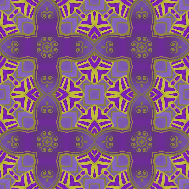 Fondo abstracto con púrpura texturizado sin costuras combinado con amarillo