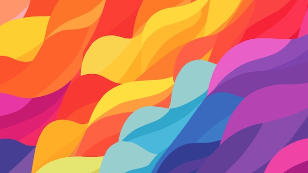 Un fondo abstracto RainbowColorful