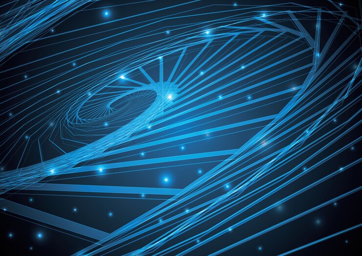 Vector fondo abstracto de la raya de la tecnología con el copia-espacio