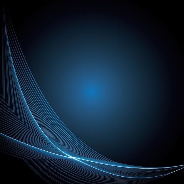 Fondo abstracto de la raya de la tecnología