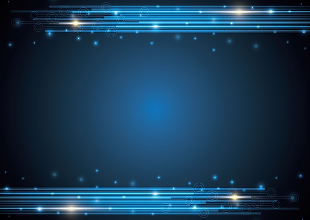Fondo abstracto de la raya de la tecnología