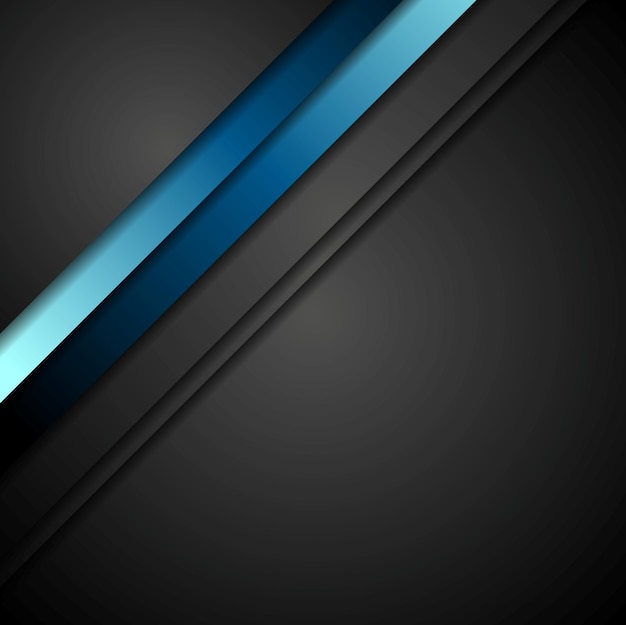Fondo abstracto de rayas azules