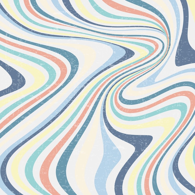 Fondo abstracto con rayas de colores Ilustración vectorial