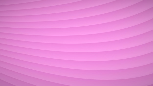 Fondo abstracto de rayas curvas onduladas con sombras en colores rosa