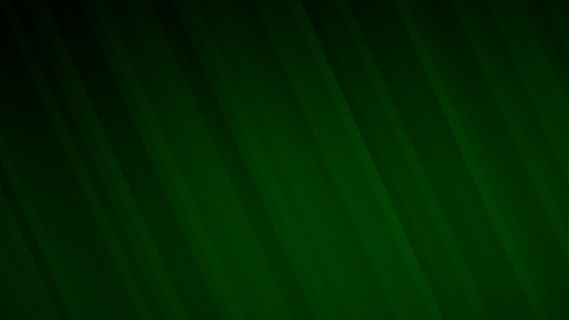 Fondo abstracto de rayas degradadas en colores verde oscuro