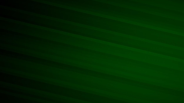 Fondo abstracto de rayas degradadas en colores verde oscuro