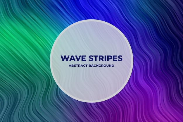 Fondo abstracto de rayas de onda