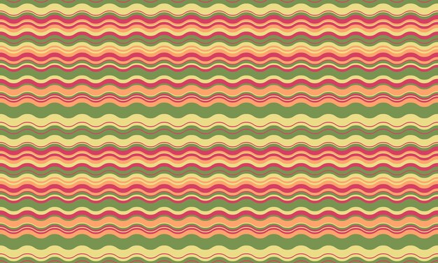 Fondo abstracto con rayas onduladas en colores vibrantes que crean un efecto líquido ondulado Curvas suaves y líneas texturizadas añaden elegancia vitalidad y creatividad Ideal para papel tapiz o textil
