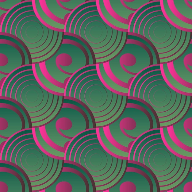 Fondo abstracto con rayas verdes y rojas con textura transparente