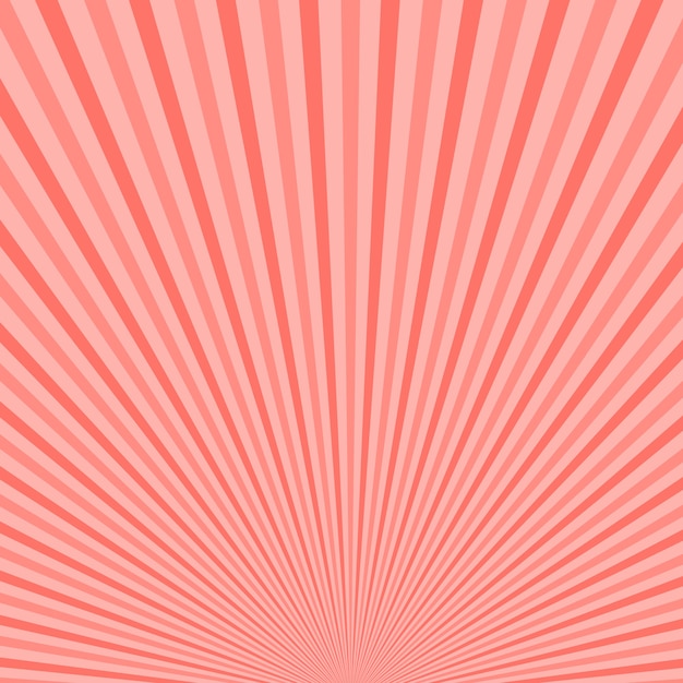 Fondo abstracto de rayos de sol. Fondo de color rosa de moda