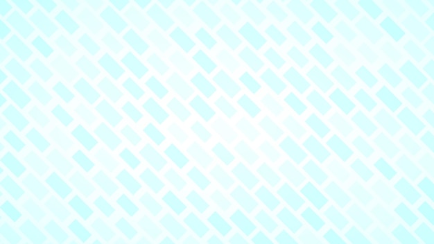 Fondo abstracto de rectángulos dispuestos en diagonal en colores azul claro