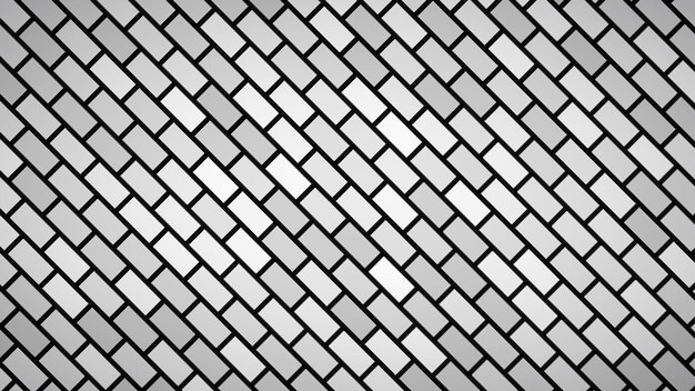 Fondo abstracto de rectángulos dispuestos diagonalmente en colores grises