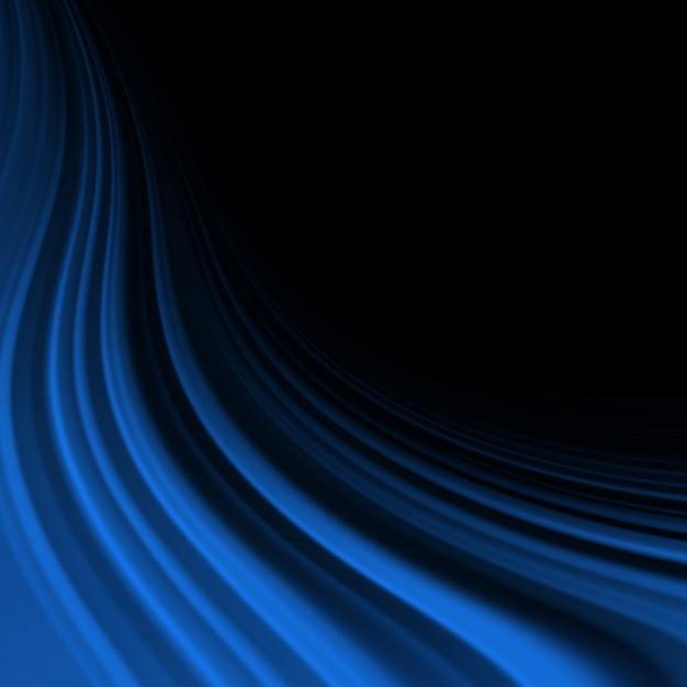 Fondo abstracto resplandor Twist con flujo azul.