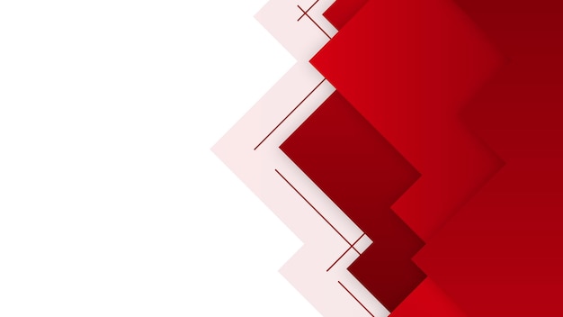 fondo abstracto rojo y blanco