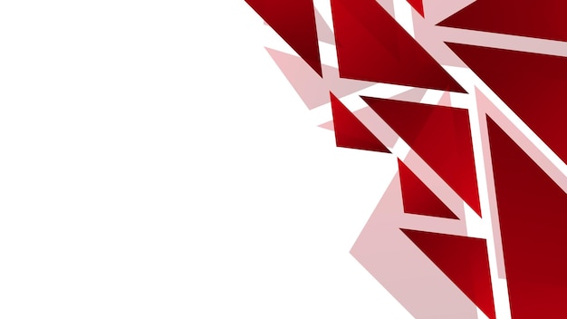 fondo abstracto rojo y blanco