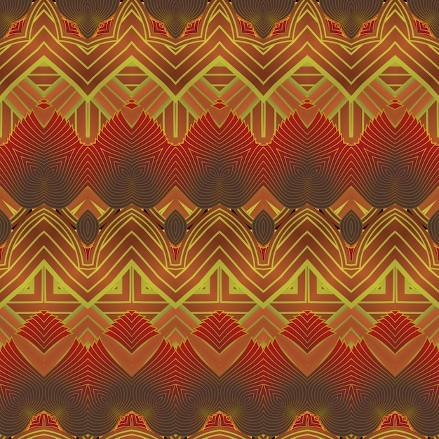 Fondo abstracto de rojo combinado con amarillo