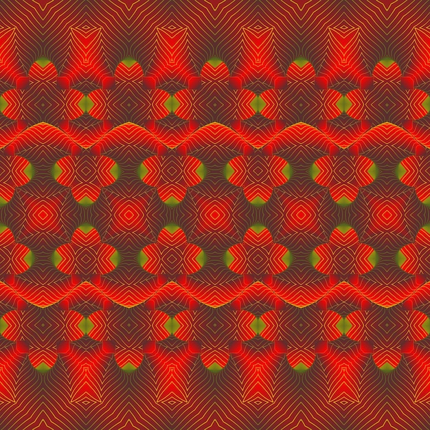 Fondo abstracto de rojo combinado con amarillo