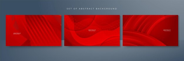 fondo abstracto rojo para diseño de presentación volante portada de redes sociales web banner tech banner vector diseño gráfico abstracto banner patrón plantilla web de fondo de presentación