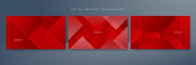 fondo abstracto rojo para diseño de presentación volante portada de redes sociales web banner tech banner vector diseño gráfico abstracto banner patrón plantilla web de fondo de presentación