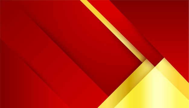 Fondo abstracto rojo y dorado