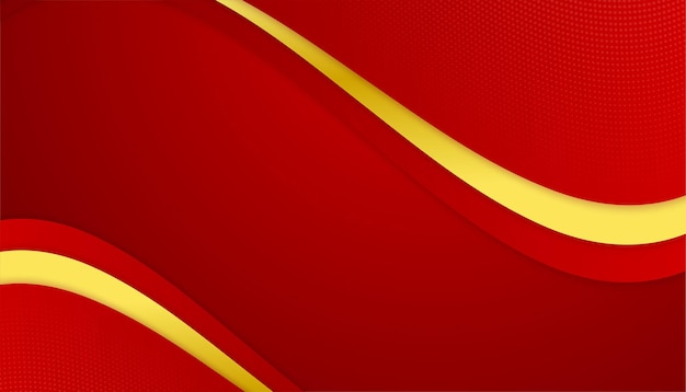 Fondo abstracto rojo y dorado
