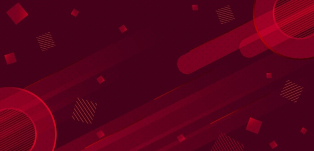 Fondo abstracto rojo con elementos brillantes