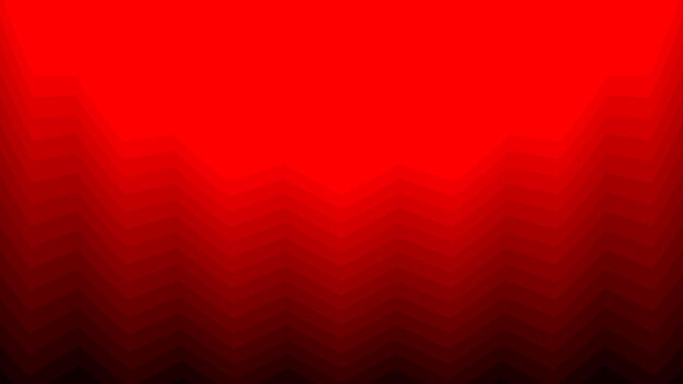 Fondo abstracto rojo y negro con líneas en zigzag afiladas en forma de piedra tallada