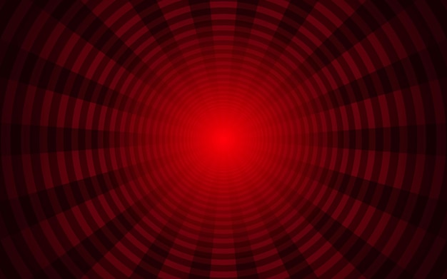 Fondo abstracto rojo rayos de sol