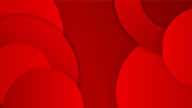 Fondo abstracto rojo simple
