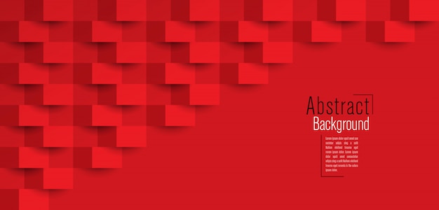 Fondo abstracto rojo