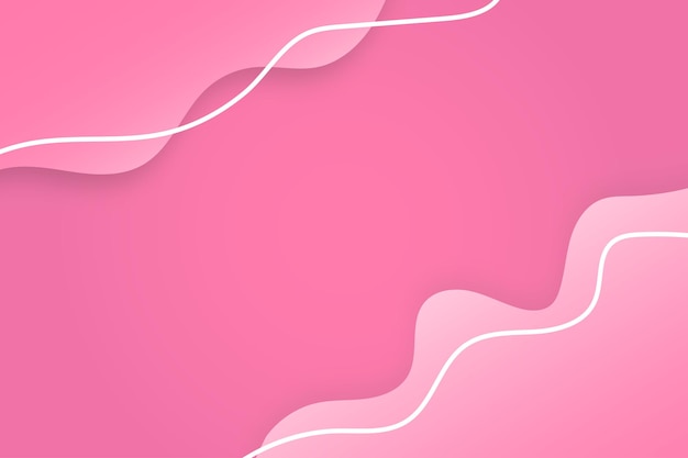Fondo Abstracto Rosa Con Formas En Capas Para El Día De San Valentín