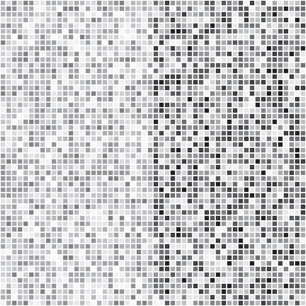 Fondo abstracto de semitono de mosaico de plata