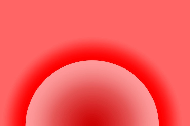 Fondo abstracto simple en círculo en vector