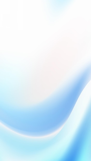 Fondo abstracto suave y elegante con una onda azul claro que fluye verticalmente