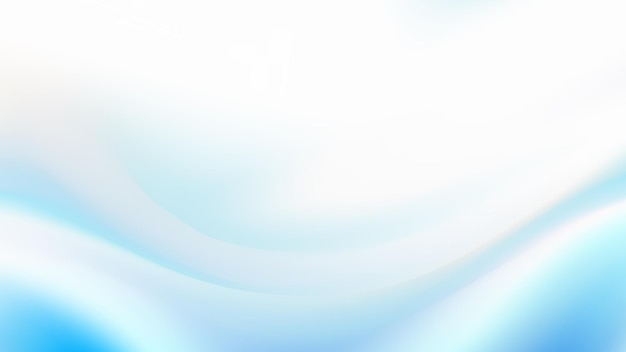 Fondo abstracto suave y elegante con una onda azul claro que fluye