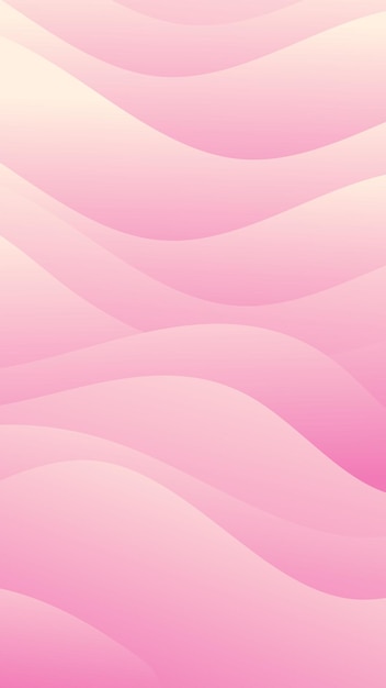 Fondo abstracto suave y romántico con ondas rosadas verticales que fluyen