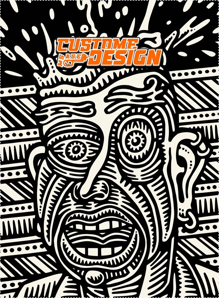 Vector fondo abstracto para la sublimación de la impresión de camiseta o arte y muchos más
