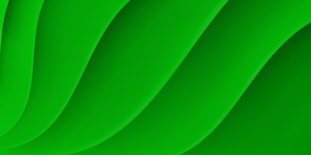 Fondo abstracto con superficie ondulada en colores verdes