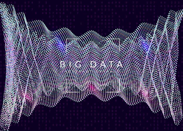 Fondo abstracto de tecnología digital Inteligencia artificial