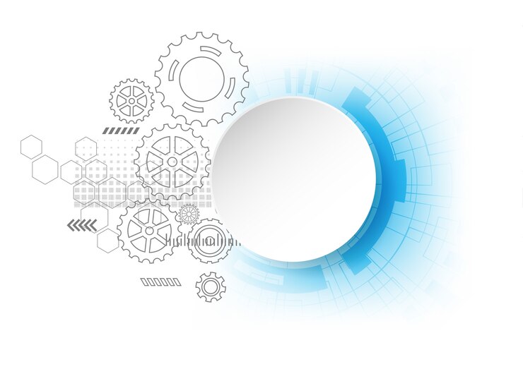 Vector fondo abstracto de la tecnología. ilustración vectorial