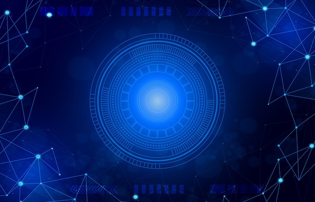 Fondo abstracto de tecnología