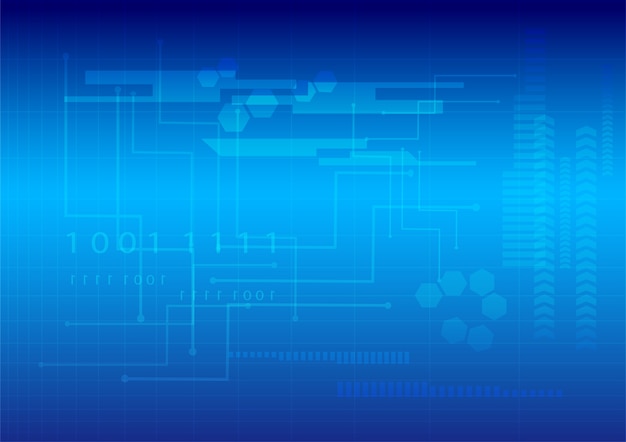 Fondo abstracto de la tecnología.