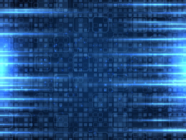 Fondo abstracto de la tecnología.