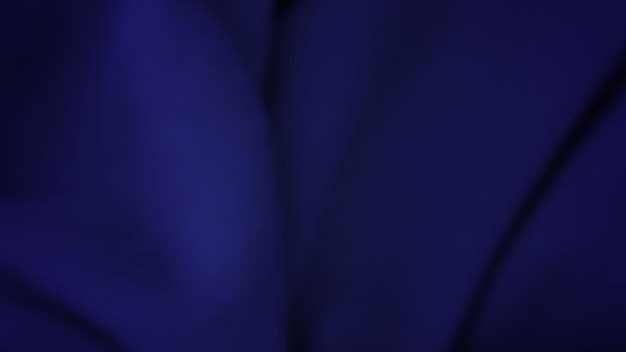 Fondo abstracto con tela arrugada Textura de seda realista azul oscuro con espacio vacío Ilustración vectorial